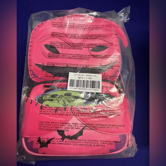 Loungefly Oogie Boogie Neon Cosplay Backpack & Wallet NBC NYCC Exclusive NIB​ - Picture 2 of 14